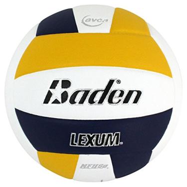 Imagem de Baden Lexum Premium Composite Microfibra Indoor Official High School Game Voleibol 13U a 18U Tamanho Oficial + Peso NFHS + AVCA Aprovado