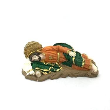 Imagem de Imagem de São José Dormindo em Resina 7 cm