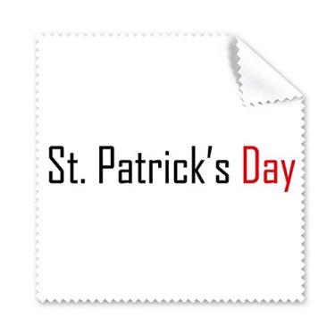 Imagem de Celebre o Dia de São Patrício Blessing Festival pano de limpeza limpador de óculos 5 peças