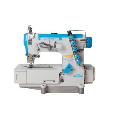 Imagem de Máquina Costura Industrial Galoneira Plana Fechada LU500D-01-TZ-QI - Lumak