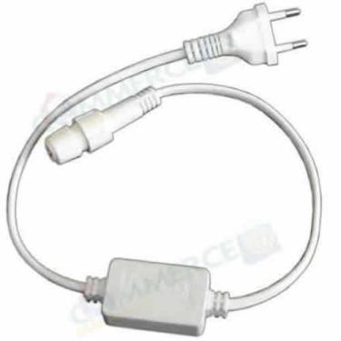 Imagem de Cabo De Força Para Mangueira Ou Corda Luminosa Led 2 Vias Cod 1224 