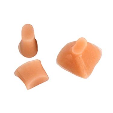 Imagem de LoveinDIY Peças sobressalentes para instrumentos musicais marrom cortiça 3 peças de borracha