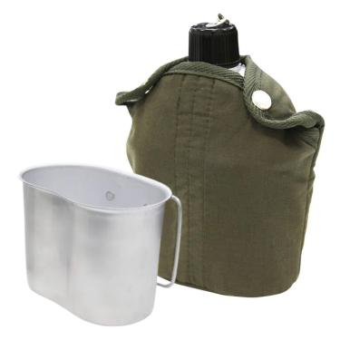 Imagem de Cantil Tático Xepa Militar Caneca Capa Térmica 900ml Nautika