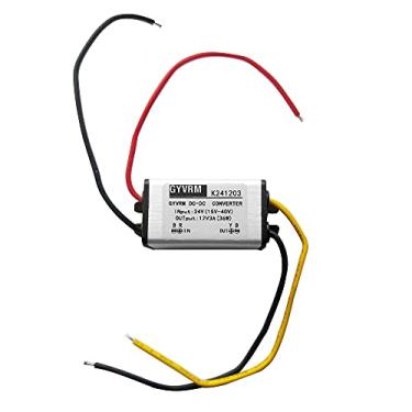 Imagem de Qudai Regulador portátil do conversor DC/DC 24V Step Down To 12V 3A 36W Transformador de economia de energia Conversor À Prova D 'Água NP