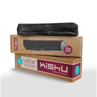 Imagem de Kishu Charcoal - Filtro de água de carvão ativado para jarros, pacote com 2