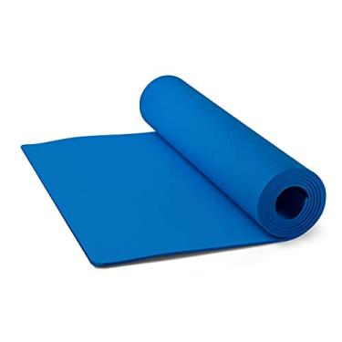 Imagem de Tapete Mat de Yoga Pilates em Eva 200cm X 55cm X 5mm (Azul Royal)