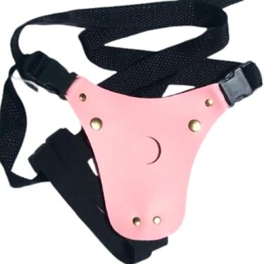 Imagem de Cinta Peniana Strap- On Reforçada Ajustavel Rosa Para Pênis Dildos Brinquedo Sexual Para Casais Sex Shop
