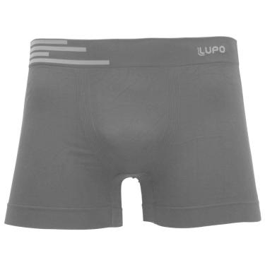 Imagem de Cueca Boxer Lupo Microfibra Preta - Masculino