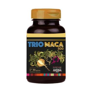 Imagem de Maca Trio 100% Pura  Color Andina - 60 Capsulas - Color Andina Foods