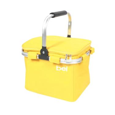 Imagem de Bolsa Térmica 15,5L Com Alça De Alumínio - Bel Fix - Amarelo