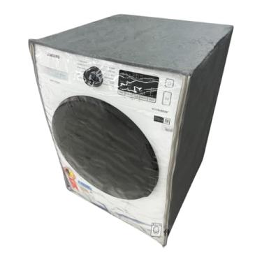 Imagem de CAPA PARA LAVA E SECA MIDEA 11KG PRETA TRANSPARENTE FLEX (CINZA)