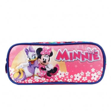 Imagem de Estojo Escolar Duplo Minnie Rosa Ref 11425 Xeryu`s
