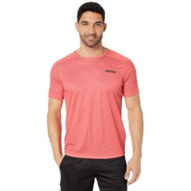 Imagem de Camiseta masculina Adidas Designed 2 Move Heather, Scarlet, XX-Large