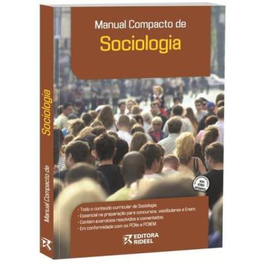Imagem de Manual Compacto De Sociologia - Rideel