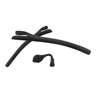 Imagem de AOZAN Kits de meias de substituição compatíveis com óculos de sol Oakley Radar EV Path/Pitch - Preto
