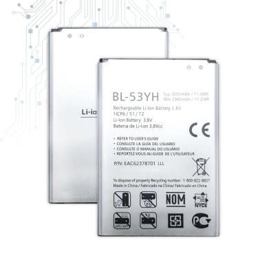 Imagem de BL-53YH Bateria para bateria LG G3 D858 D855 D857 D859 D850 F400 F460 F470 F400L D830 D851 VS985 BL