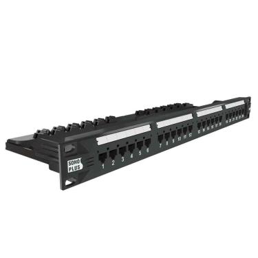 Imagem de Patch Panel Furukawa Sohoplus CAT.5E 24 Portas T568A/B - 35050438