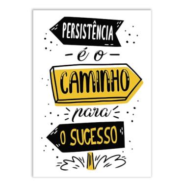 Imagem de Placas Decorativas Frases Motivacionais Empreendedorismo Mentalidade Varios Modelos Decoração Quarto Sala Escritório