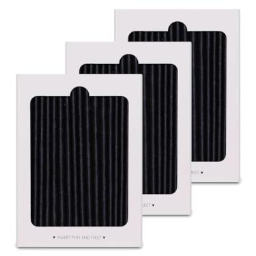Imagem de Substituição do filtro de ar para geladeira Frigidaire e Electrolux EAFCBF 242061001, 242047801, 242047804, filtragem eficaz com filtro de carvão ativado (pacote com 3)