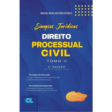 Imagem de Direito Processual Civil - Sinopses Jurídicas - Tomo Ii - 2024