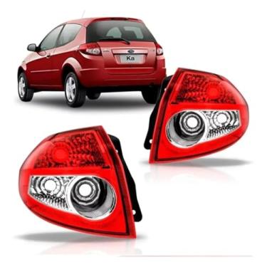 Imagem de Par Lanterna Traseira Ka 2008 2009 2010 2011 2012 2013 Bicolor Cor:Bicolor