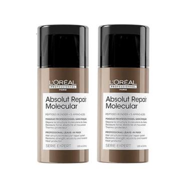 Imagem de Kit 2 Absolut Repair Molecular Leave-in 100ml - L'Óreal