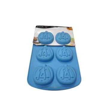 Imagem de Forma de Silicone Abobora Halloween Para Bombons Bolos E Doces Em Form