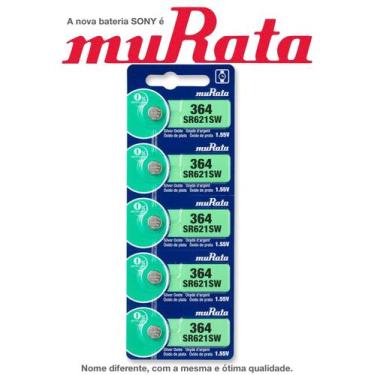 Imagem de 20 Baterias SONY  Murata 364 SR621S ORIGINAL