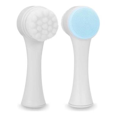 Imagem de Escova De Limpeza Facial Massageadora Esfoliante De Pele - Cabral Impo