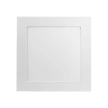 Imagem de Painel de Led Save Energy Quadrado de Sobrepor 25W Bivolt Branco, 4000