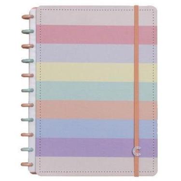Imagem de Caderno Inteligente 80F G Arco Iris Pastel