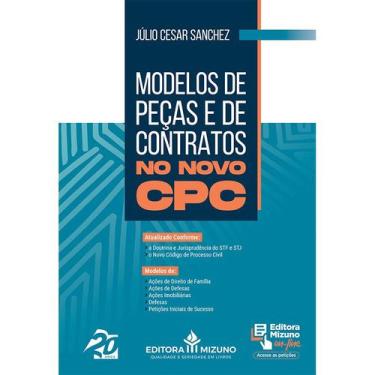 Imagem de Modelos de Peças e de Contratos no Novo CPC - Editora Mizuno