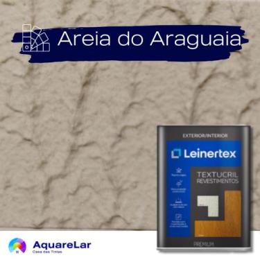 Imagem de Textura Textucril Leinertex 23Kg, AREIA DO ARAGUAIA