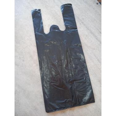 Imagem de Sacola Preta Fina 30x40 c/ 1.2 kilos aprox. 350 sacolas - Império Emba