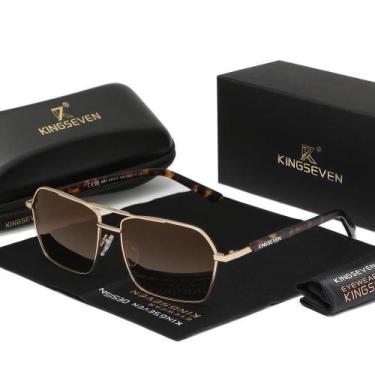 Imagem de Óculos Polarizados Kingseven Elegância e Versatilidade para Todas as O