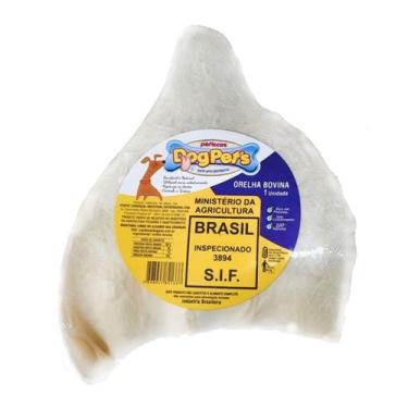 Imagem de Orelha Bovina Desidratada Para Cães Petisco DogPets