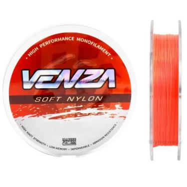 Imagem de Linha Monofilamento Venza Soft Orange 0,37mm 18,6lbs/8,49kg - 300 Metr