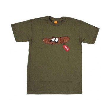 Imagem de Enjoi Camiseta de manga curta Logo Crap, verde militar, pequena