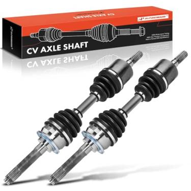 Imagem de A-Premium Par (2) Conjunto de eixo CV dianteiro compatível com Acura SLX 1996-1999 e Isuzu Trooper 1995-2002, VehiCROSS 1999-2001, esquerda e direita, substituição # 8971163320, 8971839480