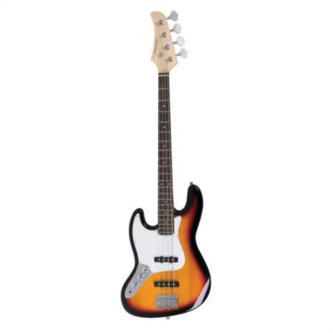 Imagem de Contrabaixo 4 Cordas Passivo Strinberg Jbs40 Sb Lh