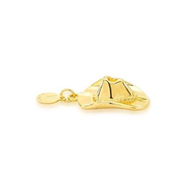 Imagem de Bibelô Decorativo Chapéu Revestido em Ouro - VL ACCESSOIRES