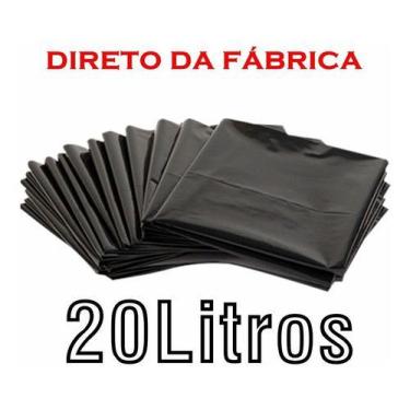 Imagem de Atacado 500 Unidades Saco De Lixo 20 Litros Resistente - HIGIPACK