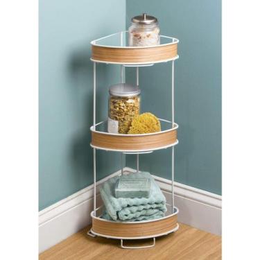 Imagem de Estante Com 3 Prateleiras Idesign Em Aço - Linha Realwood