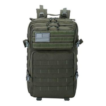 Imagem de Mochila 45 Litros Tática Militar Camuflada Exército Camping - Unistar,