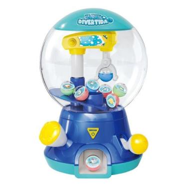Imagem de Brinquedo mini maquina garra divertida pega bolinhas dm toys dmt6988