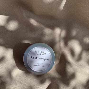 Imagem de Vela Aromática 100g de Flor de Cerejeira - Feeling Aromas