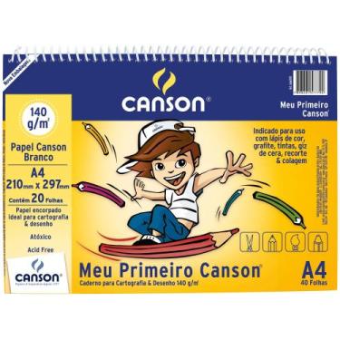 Imagem de Meu Primeiro Canson 120gr 7087 A4