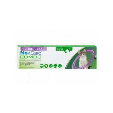Imagem de Nexgard Combo Gatos 0,8 a 2,5kg Antipulgas 1 Pipeta - Geral
