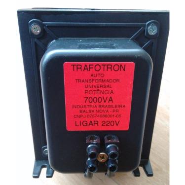 Imagem de Auto Transformador 7000va 110v 220v Ar Freezer Tvs Forno