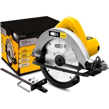 Imagem de Serra Circular 7.1/4 Pol. 185mm 1100w  Para Madeira 220v - Oz, 220V